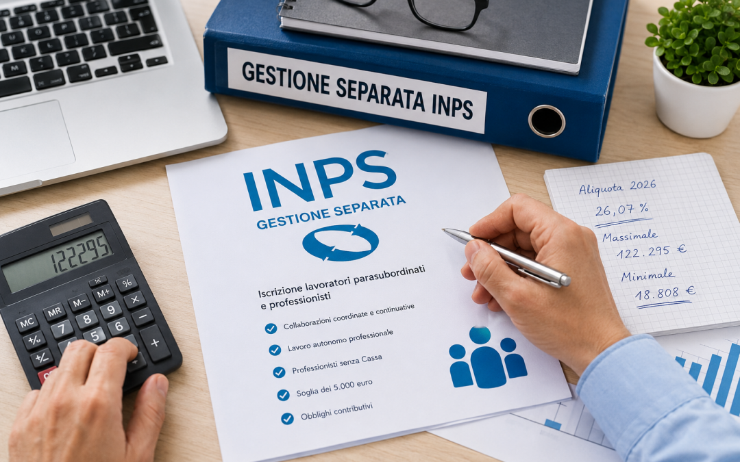 Gestione Separata INPS: chi deve iscriversi e quali errori evitare